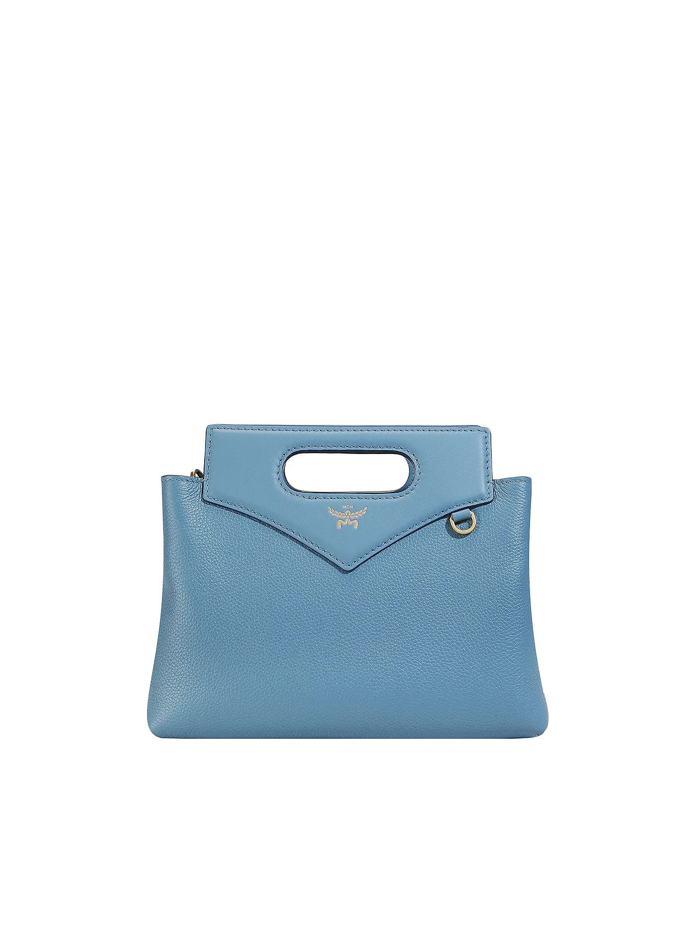 MCM | Ledertasche - Umhängetasche SOFT DIAMANT Mini  | blau