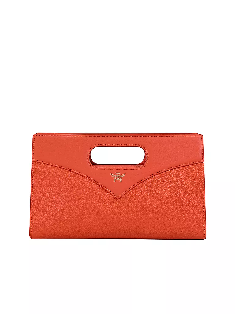 MCM | Ledertasche - Umhängetasche DIAMOND | orange