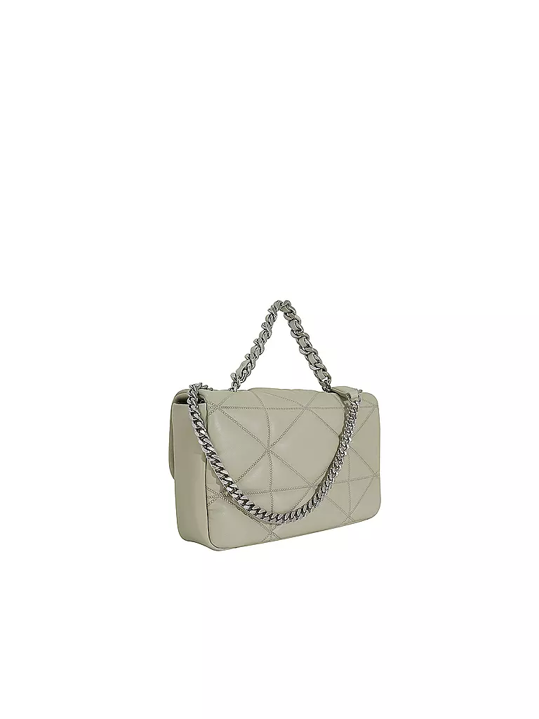 MCM | Ledertasche - Umhängetasche TRAVIA Small | grau