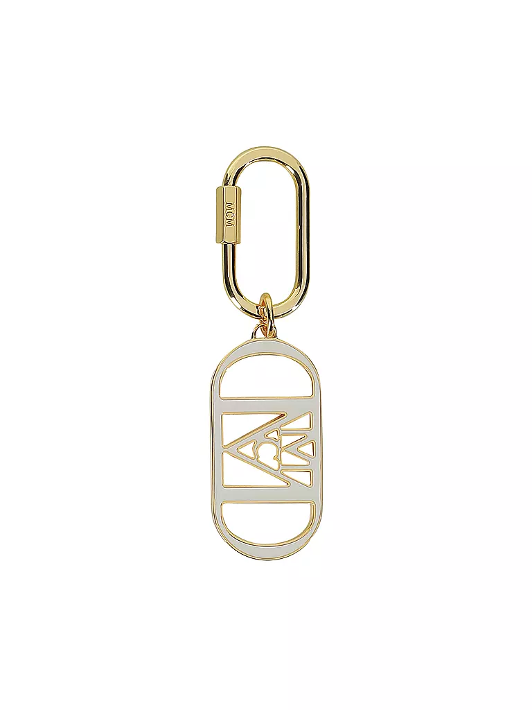 MCM | Schlüsselanhänger MODE TRIVIA CHARM | creme