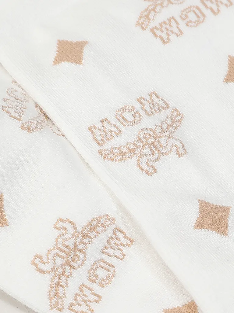MCM | Socken weiss/beige | Beige