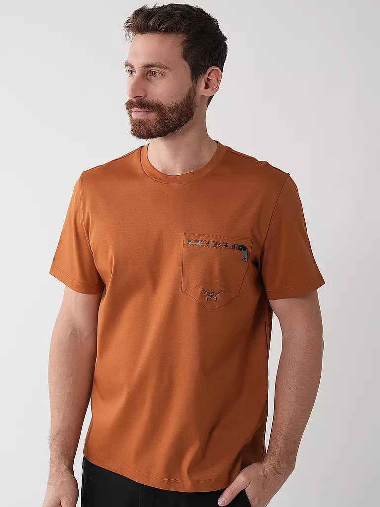 MCM | T-Shirt | hellbraun