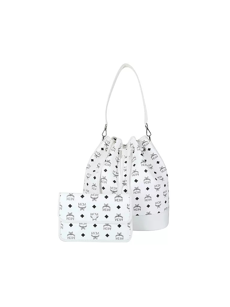 MCM | Tasche - Bucket Bag DESSAU L | weiss