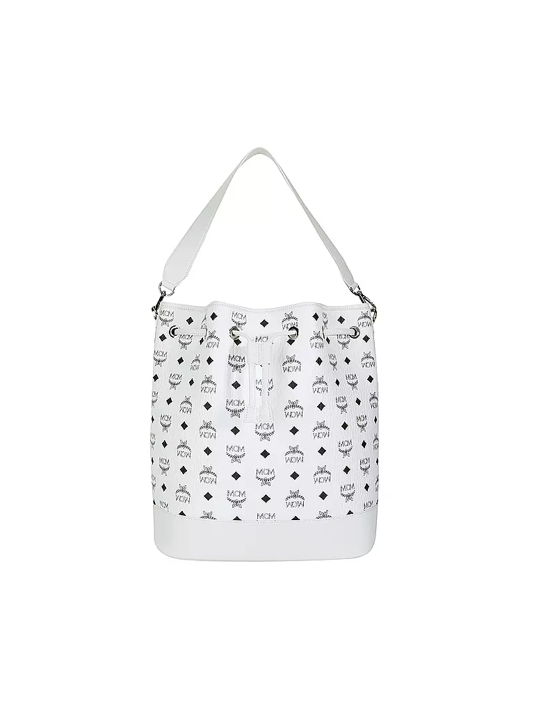 MCM | Tasche - Bucket Bag DESSAU L | weiss