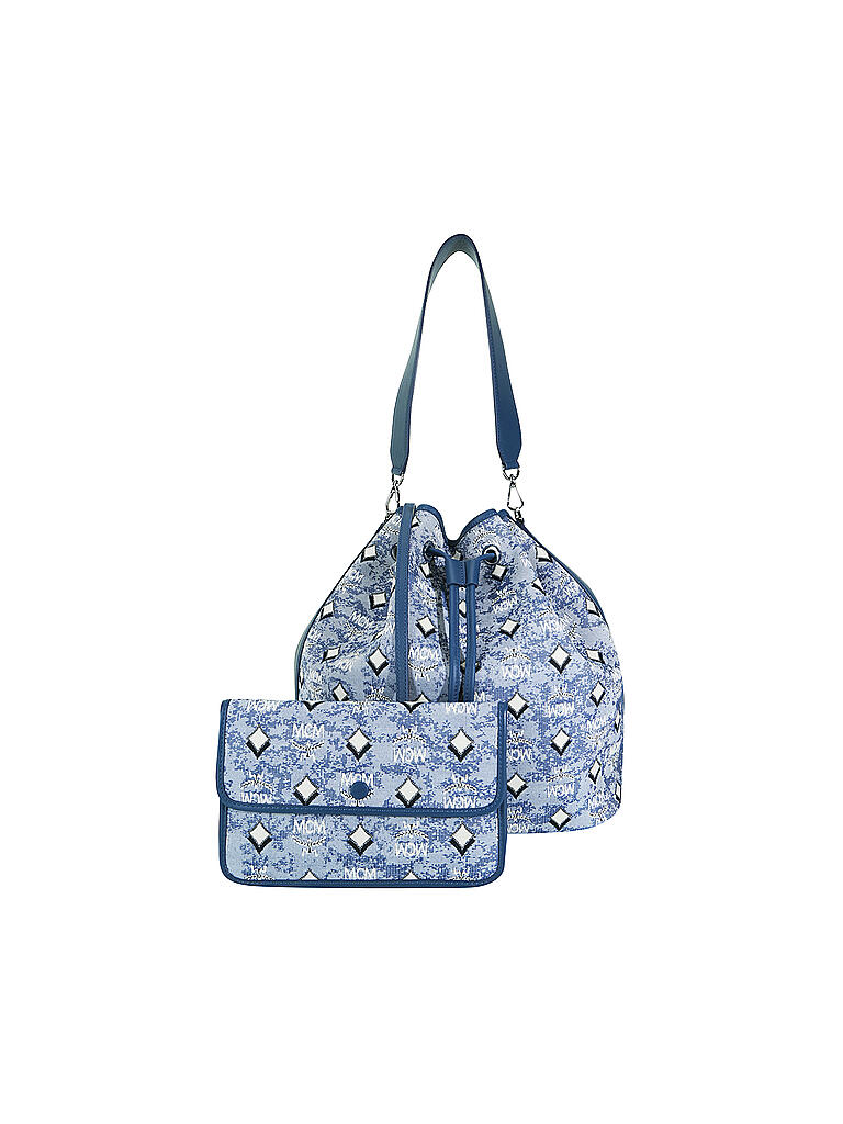 MCM | Tasche - Bucket Bag Dessau Large  | blau