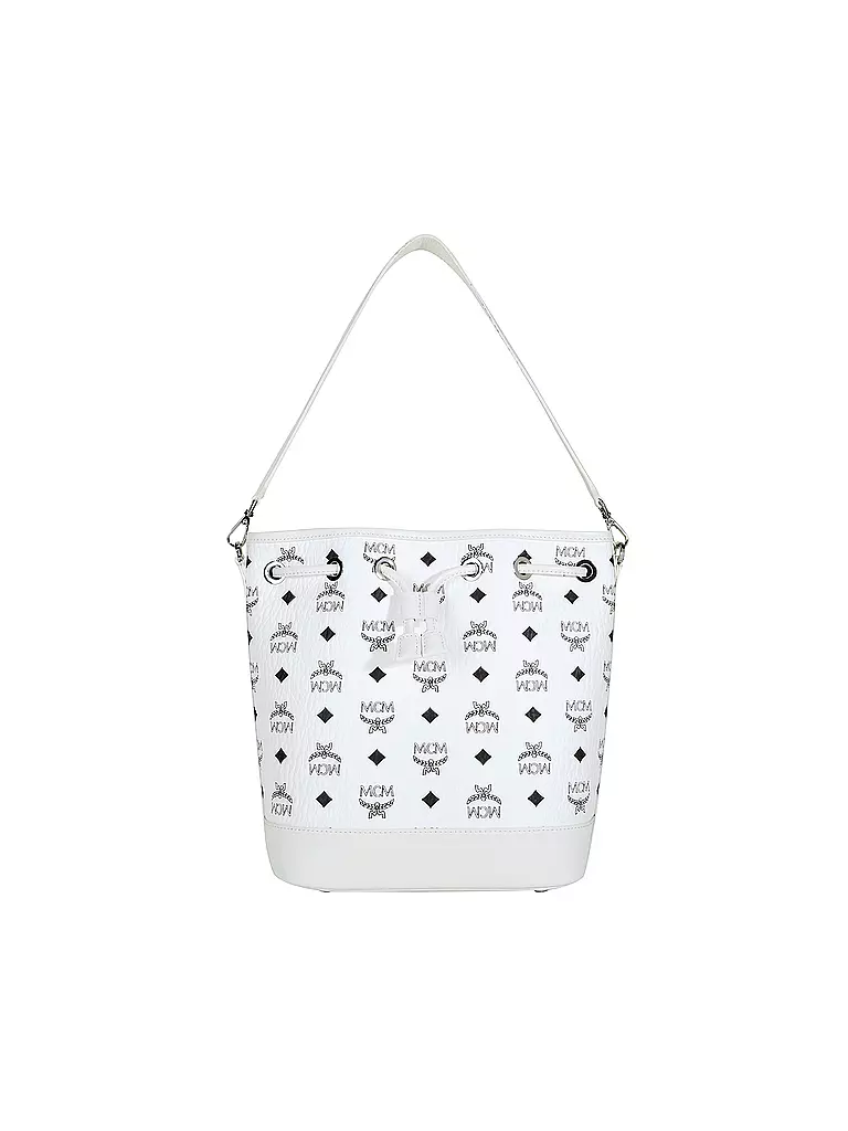 MCM | Tasche - Bucket Bag DESSAU M | weiss