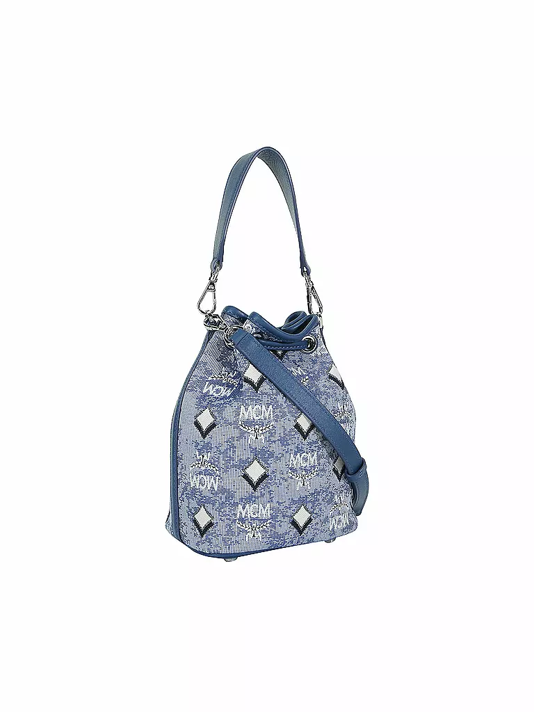 MCM | Tasche - Bucket Bag Dessau Mini | blau