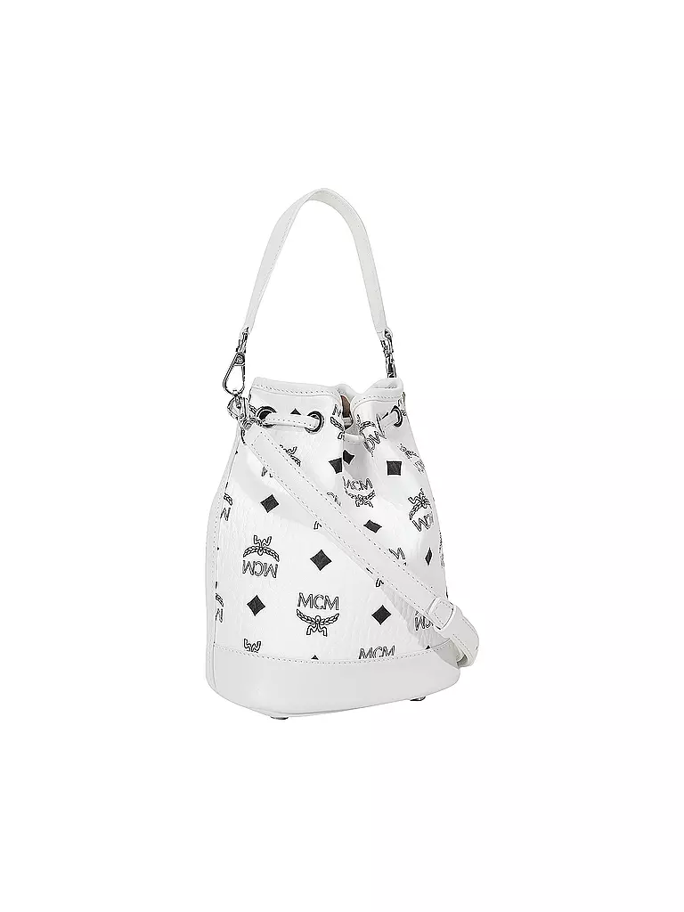 MCM | Tasche - Bucket Bag DESSAU MINI | weiss