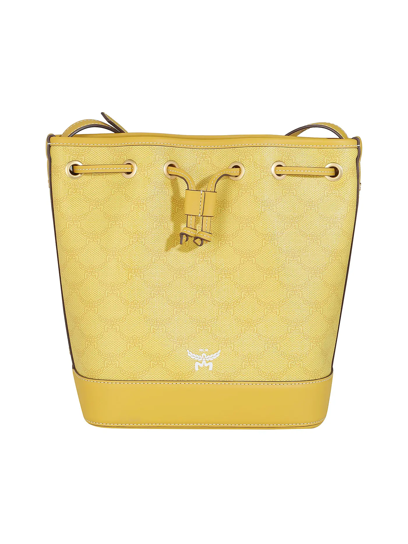MCM | Tasche - Bucket Bag HIMMEL Medium | gelb