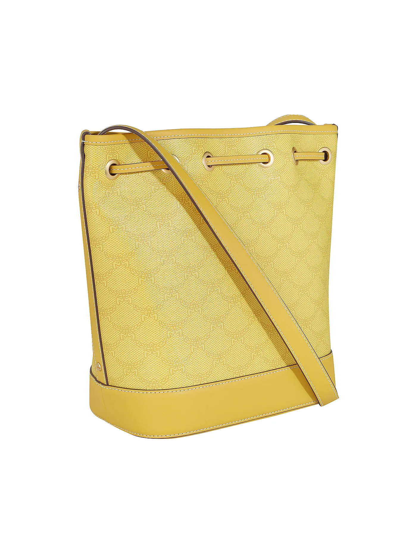 MCM | Tasche - Bucket Bag HIMMEL Medium | gelb