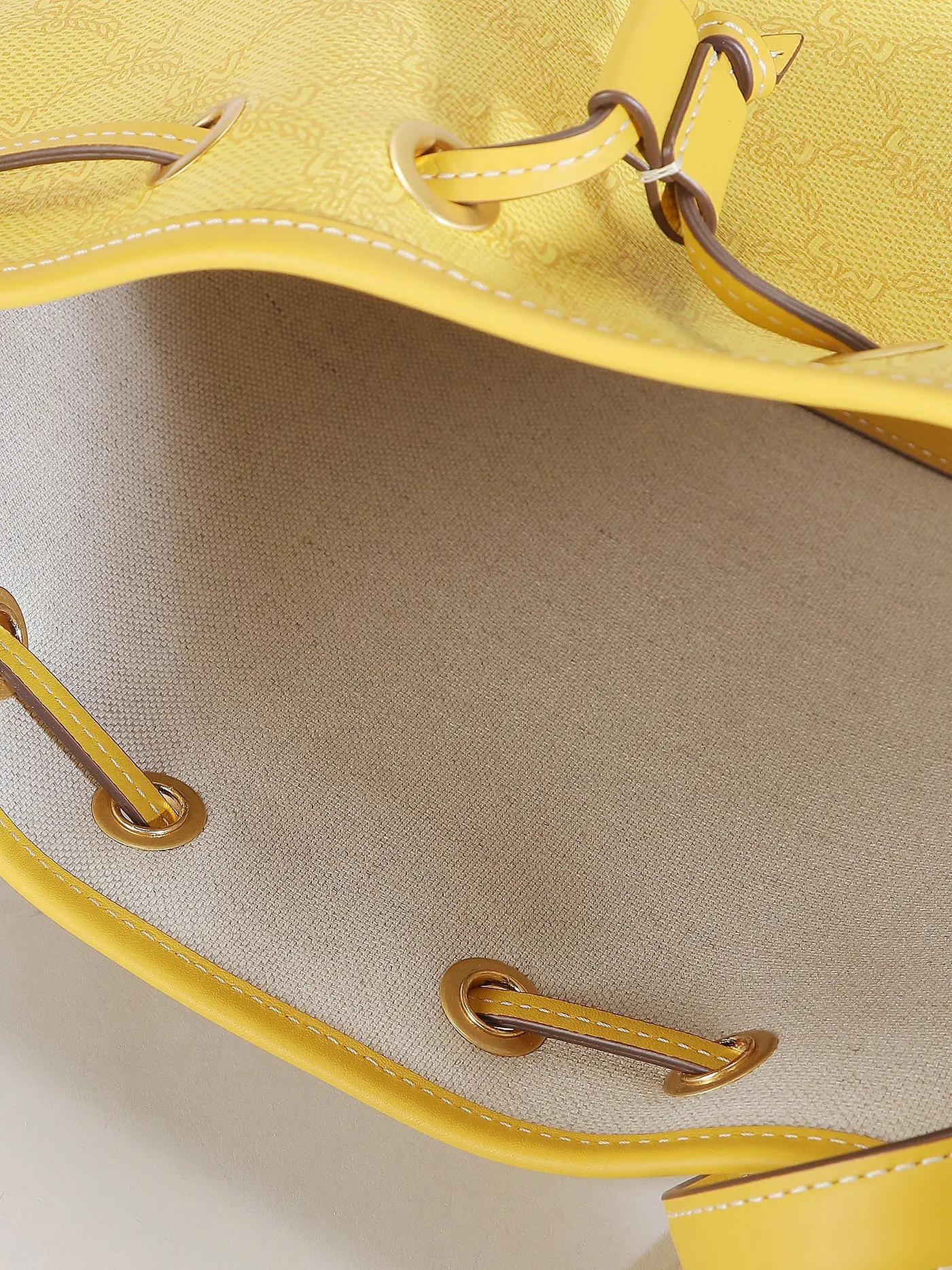 MCM | Tasche - Bucket Bag HIMMEL Medium | gelb