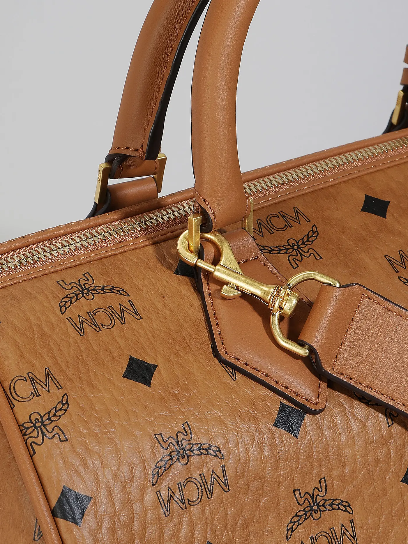 MCM | Tasche - Henkeltasche ELLA VISETOS BOSTON Medium  | braun