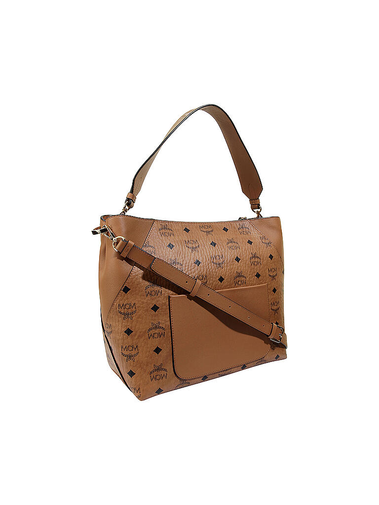 MCM | Tasche - Hobo Bag Klara Visetos | braun