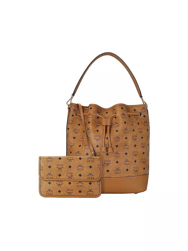 MCM Tasche Hobo DESSAU Large braun