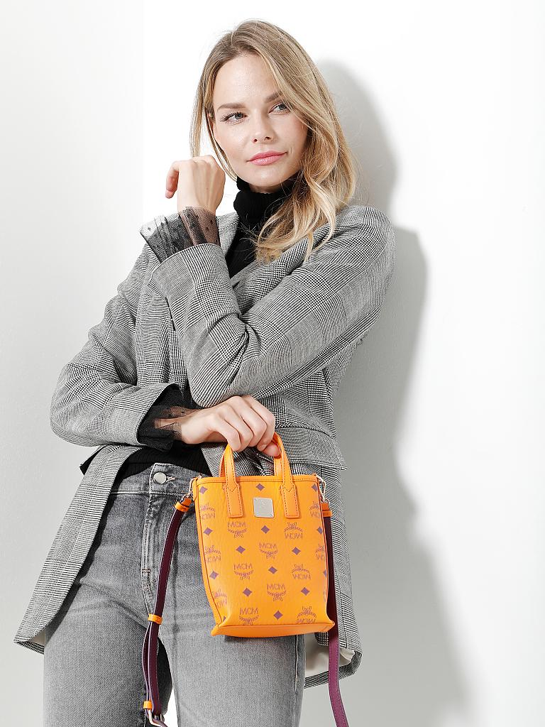 MCM | Tasche - Minibag " Essential Visetos Crossbody " | orange