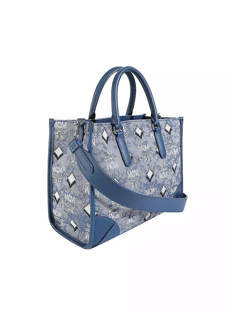 MCM | Tasche - Shopper  VINTAGE JACQUARD S | blau