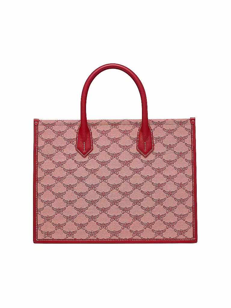 MCM | Tasche - Tote Bag LAURETOS VALENTINE Medium | rot