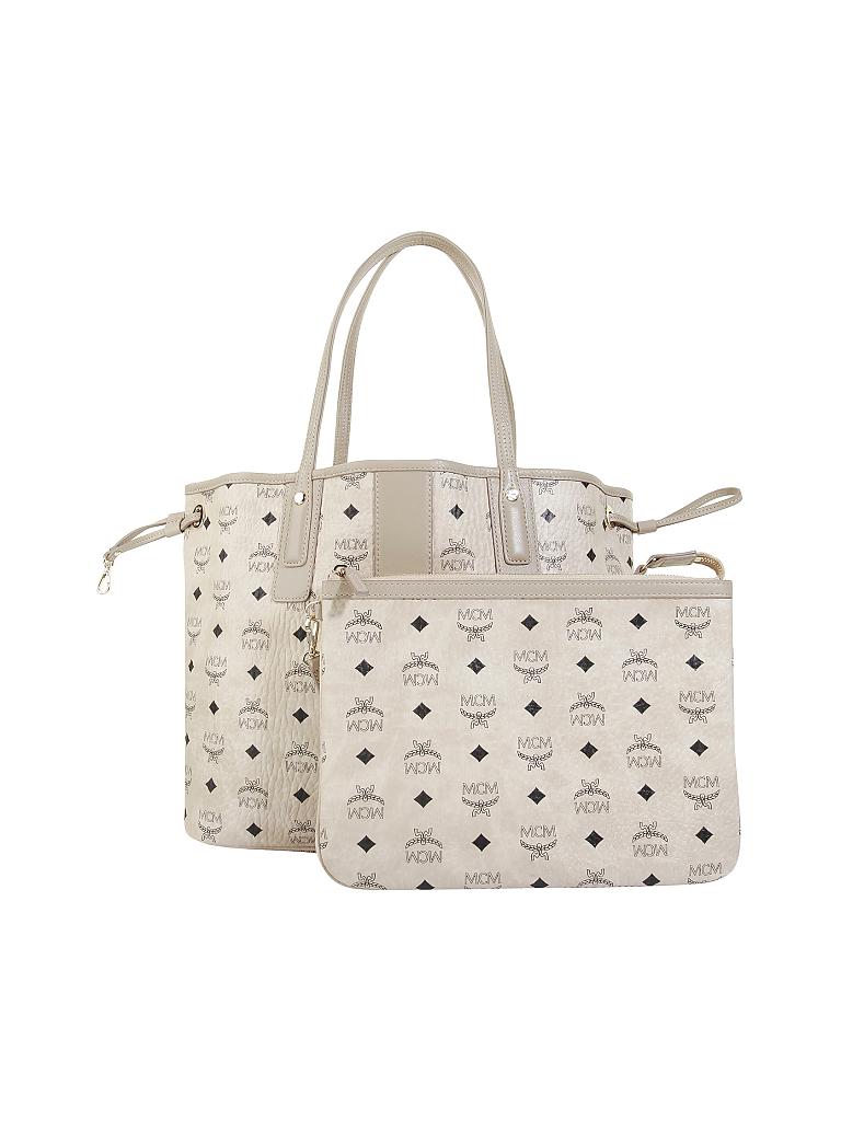 MCM | Tasche - Wende-Shopper "Project Visetos" M | beige