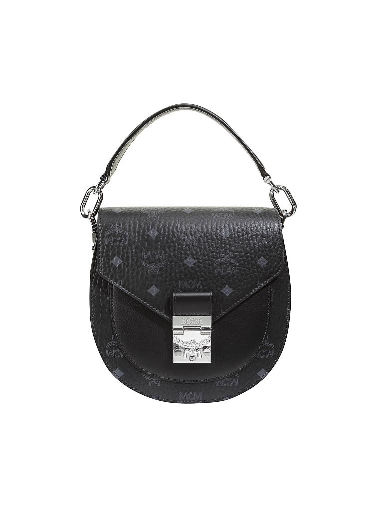 MCM | Tasche Crossbody Patricia Visetos Mini | schwarz