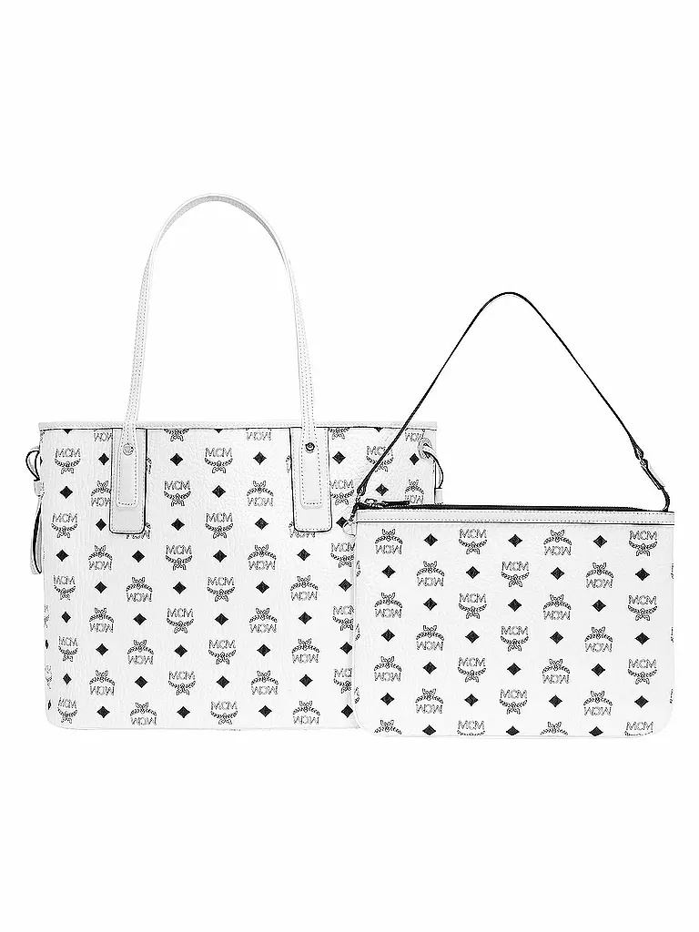 MCM | Wendetasche - Shopper LIZ Medium | weiss