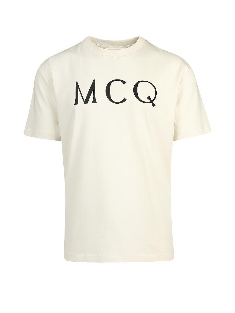 Alexander McQueen T-Shirt aus Baumwolle in Weiß für Herren Herren Bekleidung T-Shirts Kurzarm T-Shirts 
