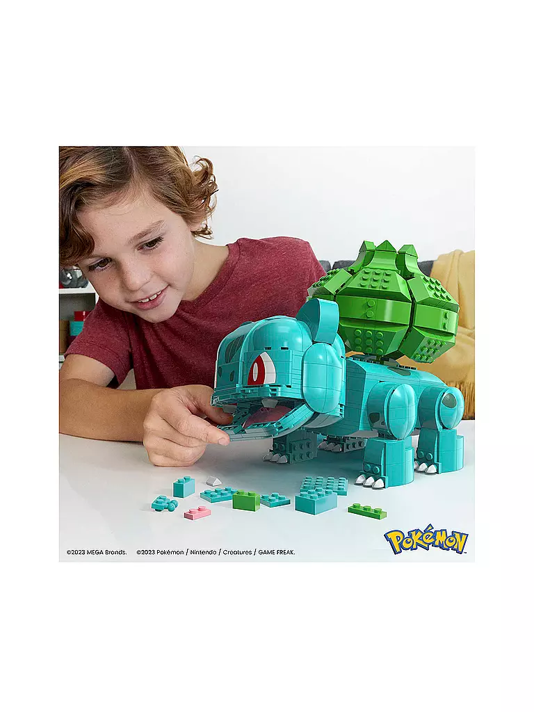 MEGA Pokémon Bisasam Waldabenteuer – 82-teiliges Bauset Mit Bisasam-Figur Für Kinder Ab 7 Jahren