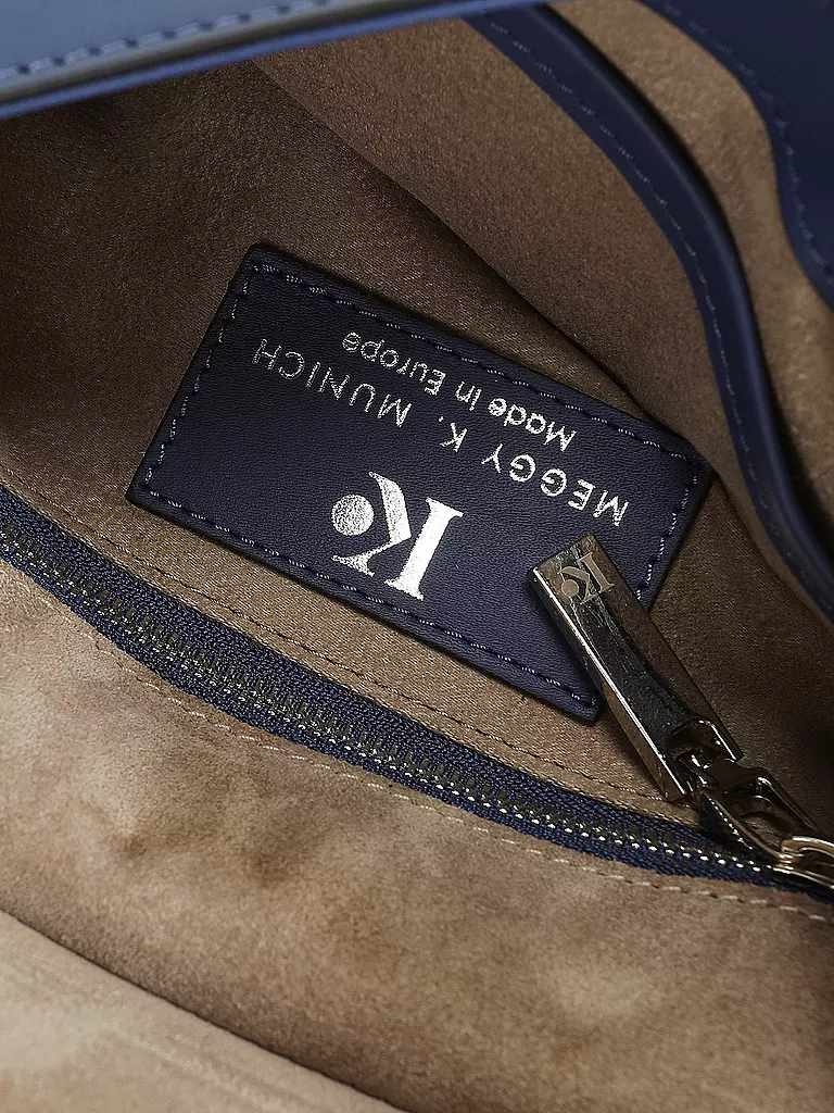 MEGGY K MUNICH | Ledertasche - Handtasche CARITA | blau