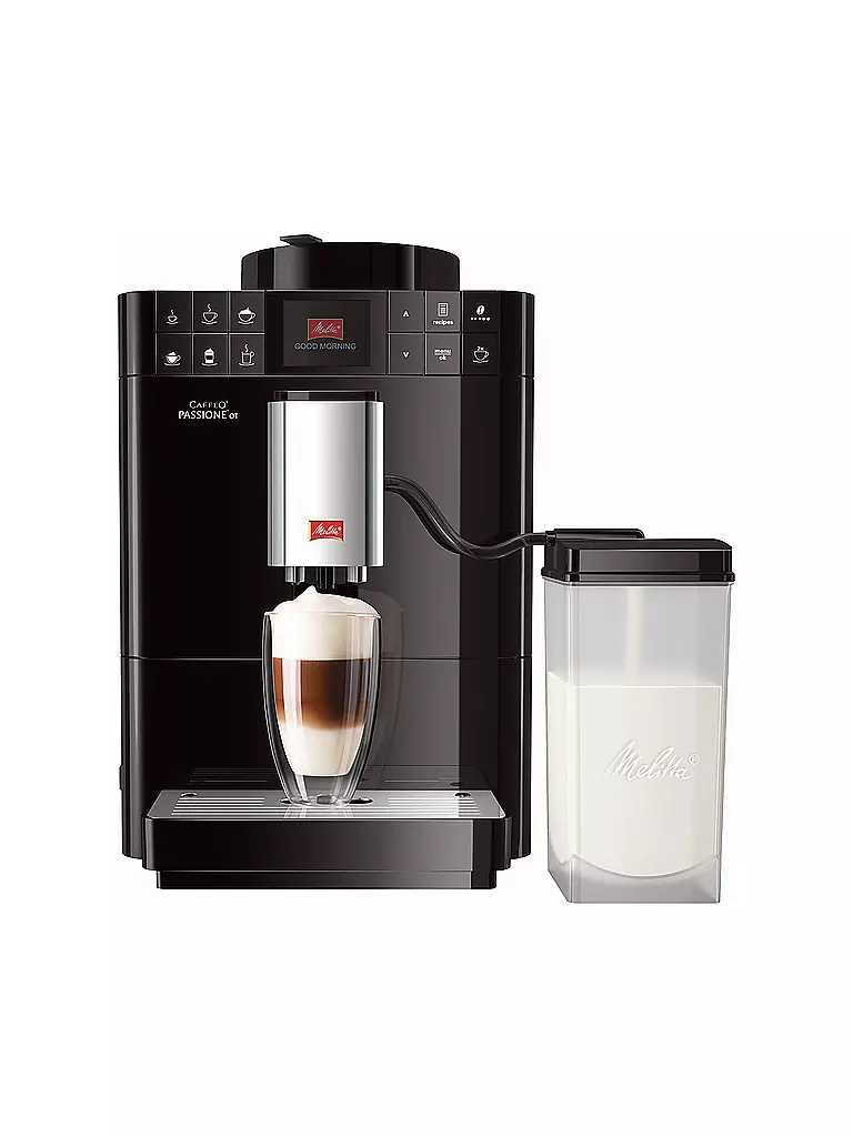 MELITTA | Caffeo® Passione® OT Kaffeevollautomat F53/1-102 Schwarz | schwarz