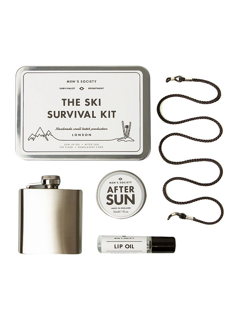 MEN'S SOCIETY Ski Survival Kit silber