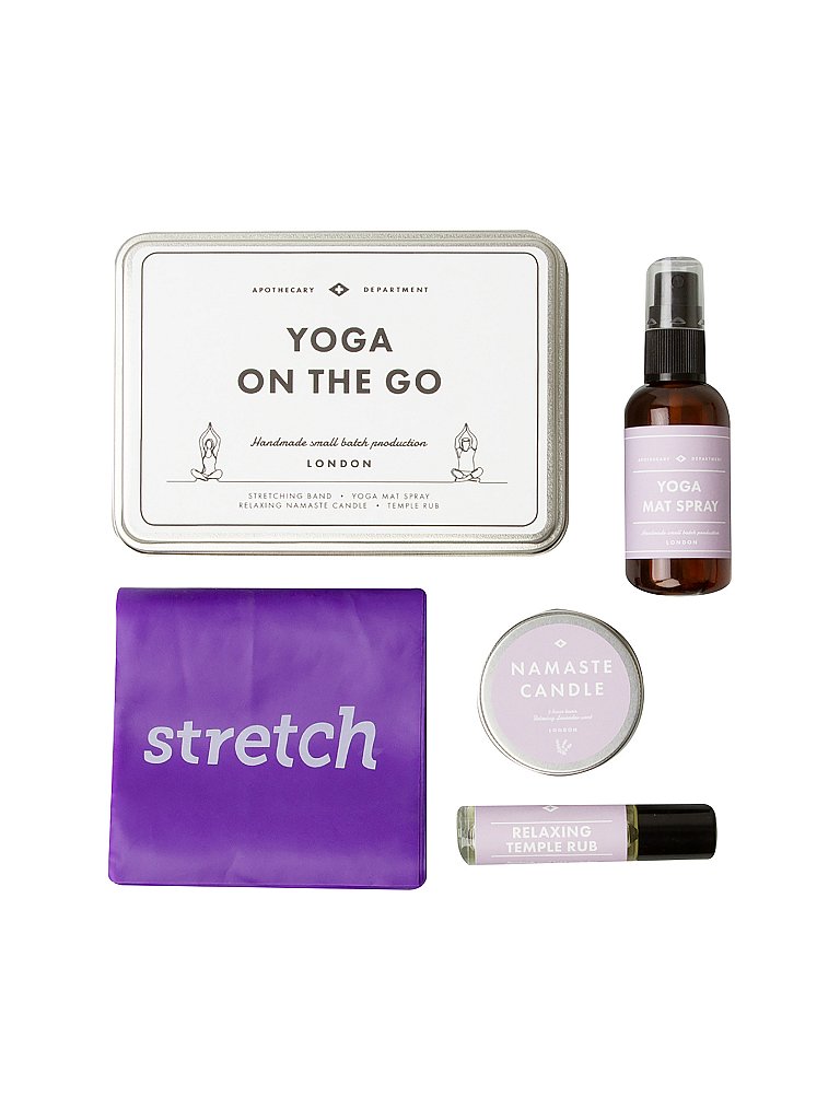 MEN'S SOCIETY Yoga on the Go Kit silber