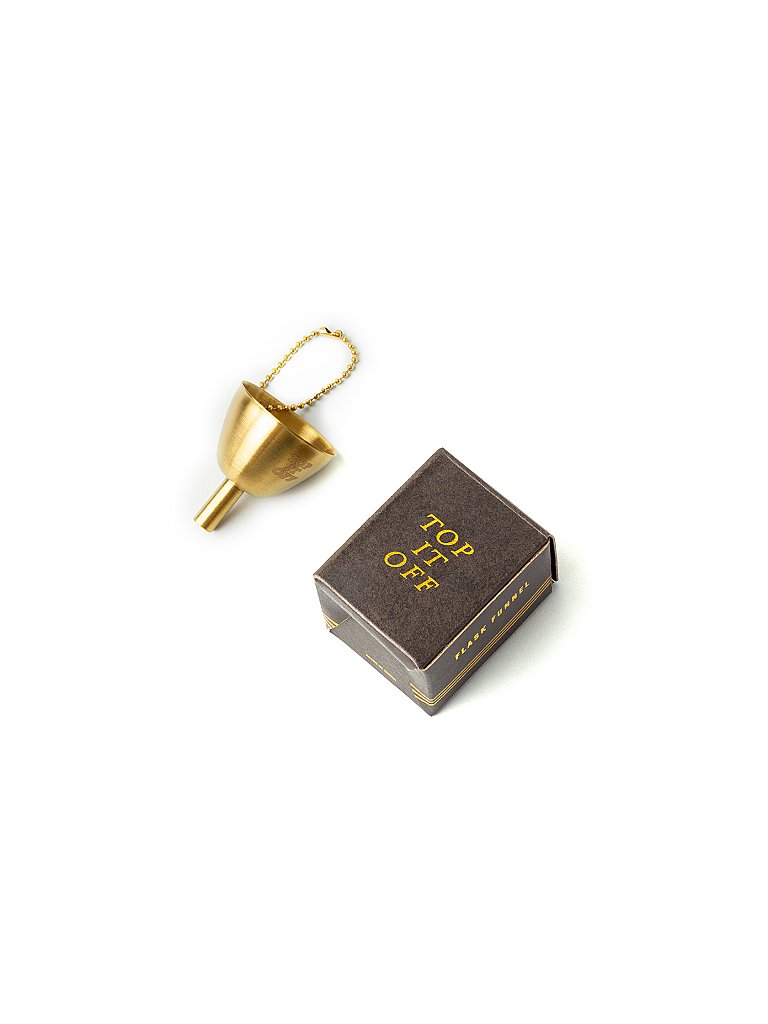 MEN'S SOCIETY Gold Flask Tunnel  gold