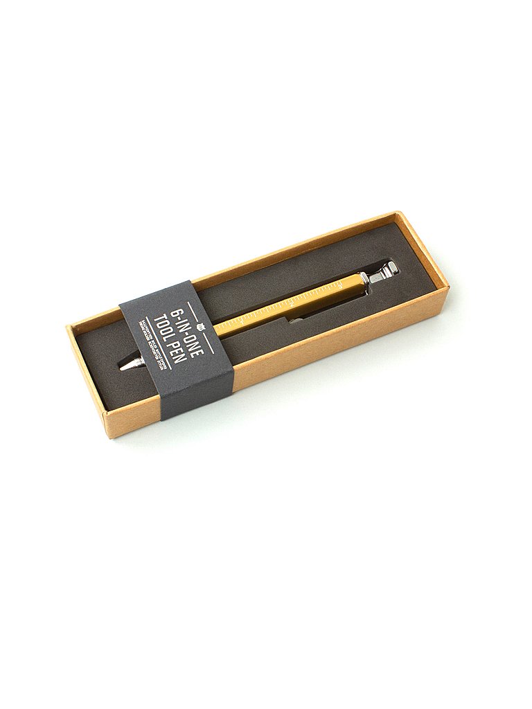 MEN'S SOCIETY 6 in 1 Toolpen gold
