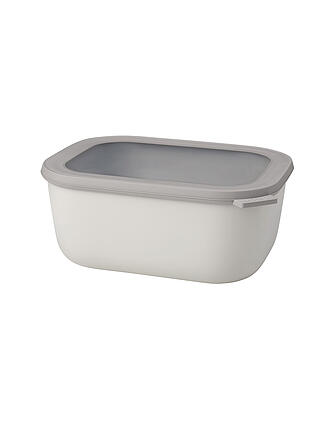 MEPAL | Fischhaltedose - Multibowl Cirqula hoch 3l  Nordic White