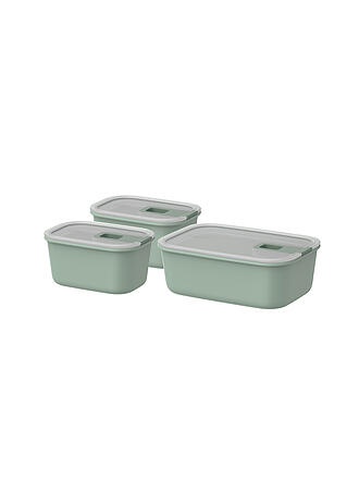 MEPAL | Frischhaltedose Set 3tlg. EASYCLIP 2X450ml/1L Nordic Sage 