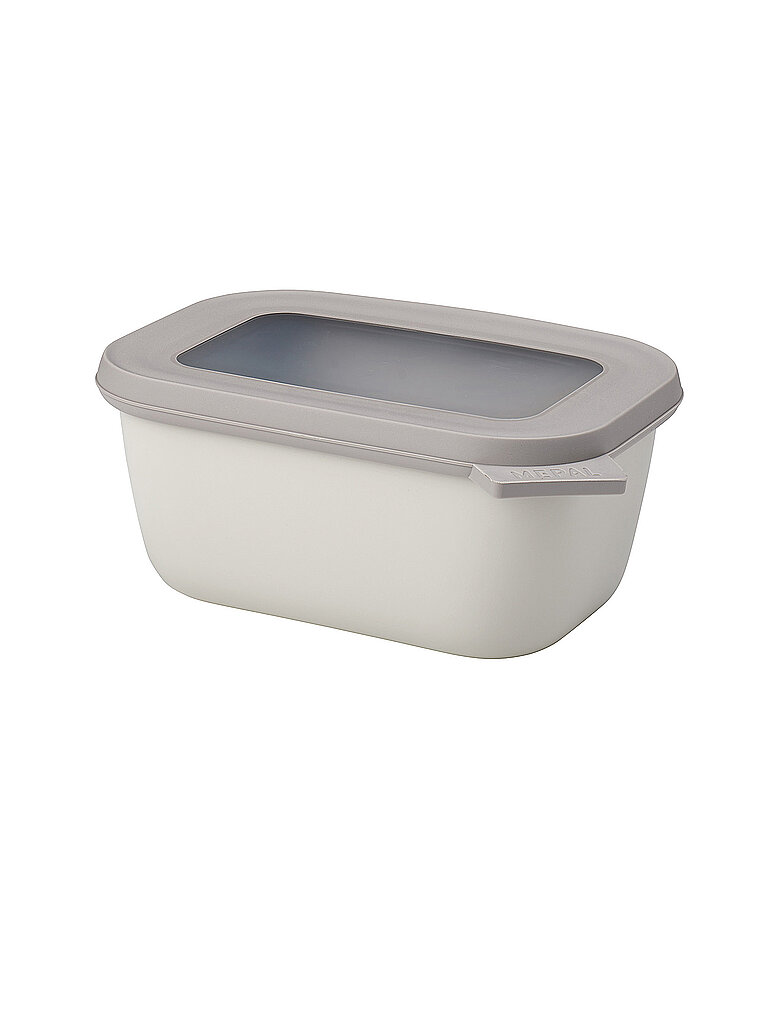 MEPAL Fischhaltedose - Multibowl Cirqula hoch 0,75l  Nordic White creme
