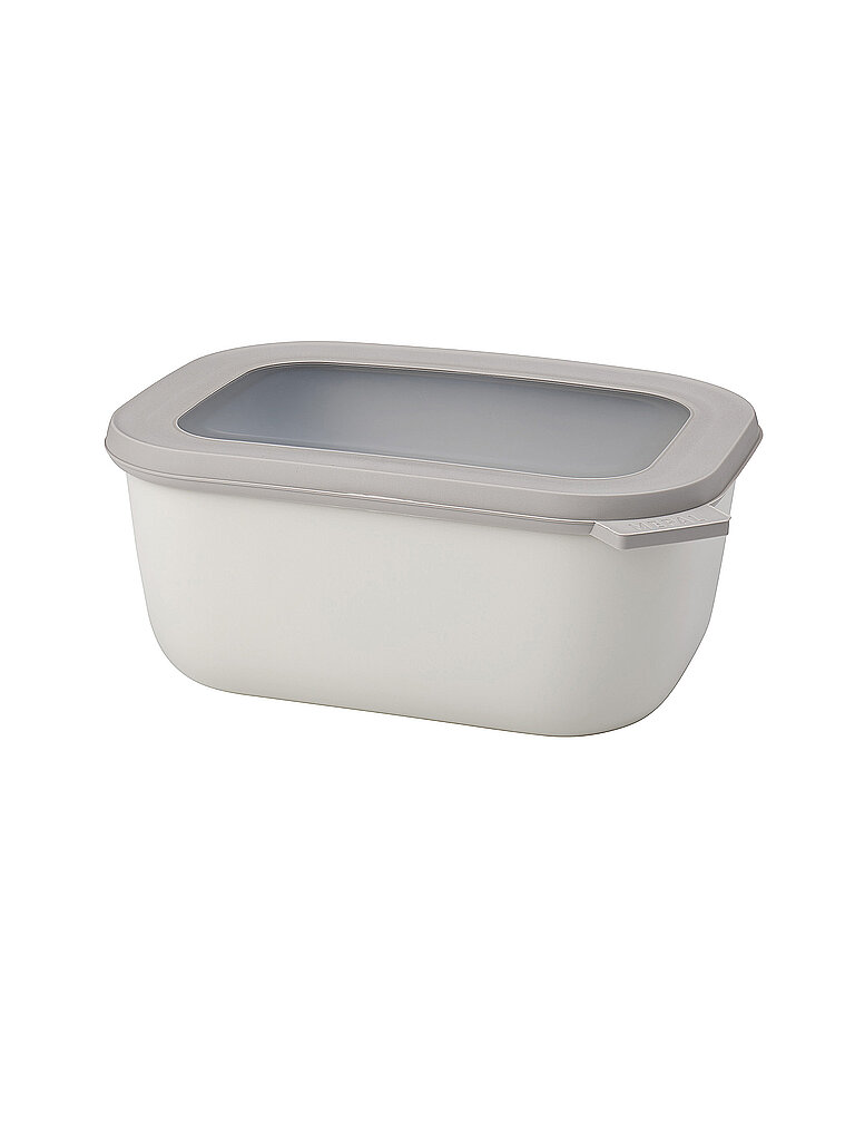 MEPAL Fischhaltedose - Multibowl Cirqula hoch 1,5l  Nordic White creme