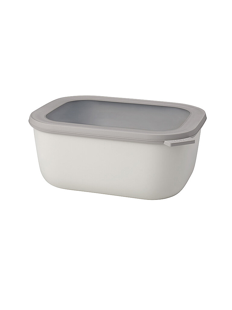 MEPAL Fischhaltedose - Multibowl Cirqula hoch 3l  Nordic White creme