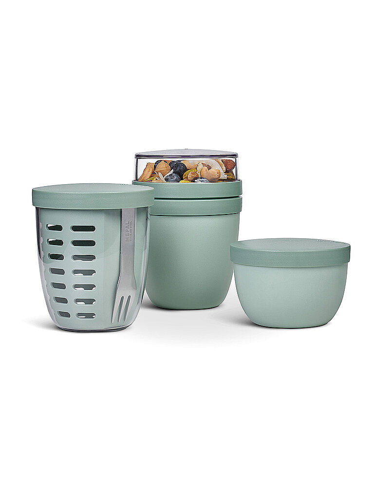 MEPAL Lunchpot Set 3tlg. RANGE Nordic sage  hellgrün