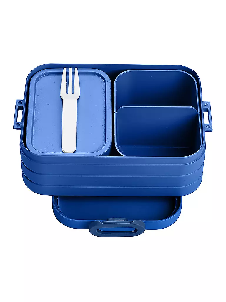 MEPAL | Lunchbox BENTO Midi Take a Break 18,5x12cm Vivid Blua | dunkelblau