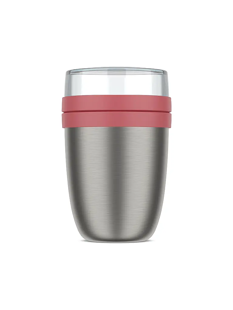 MEPAL | Thermo-Lunchpot Ellipse 0,5/0,2l Edelstahl Vivid mauve | Beere