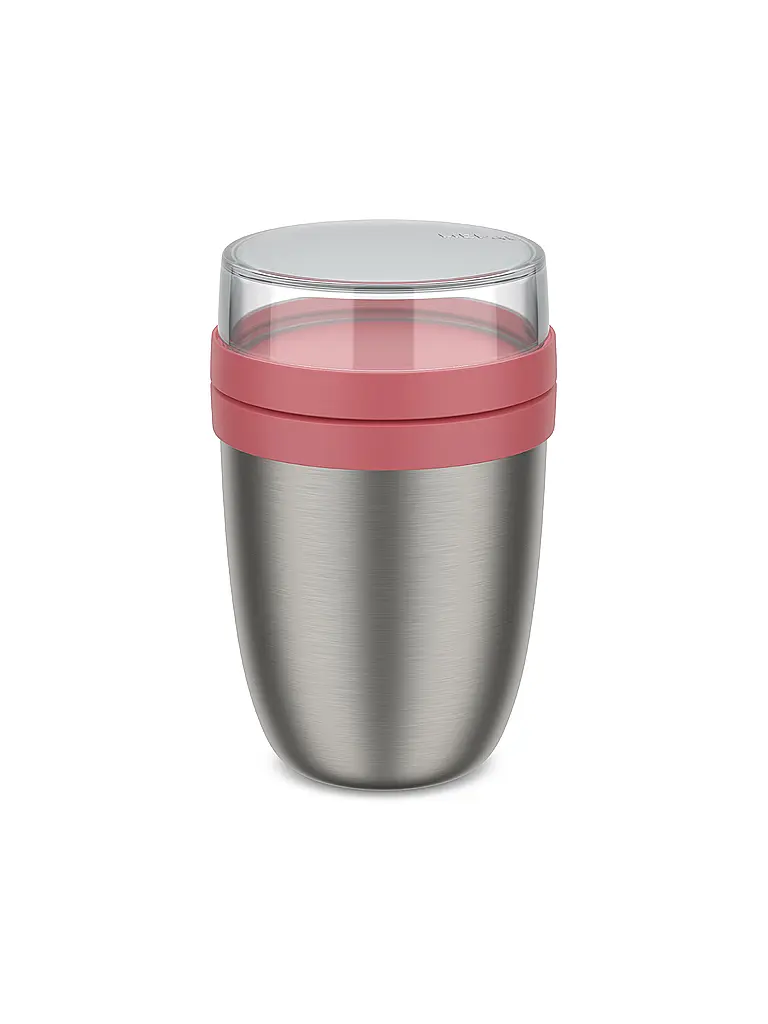 MEPAL | Thermo-Lunchpot Ellipse 0,5/0,2l Edelstahl Vivid mauve | Beere