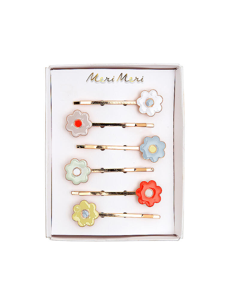 MERI MERI UK | Haarspangen - Daisy Enamel Hair Slides 6er | bunt