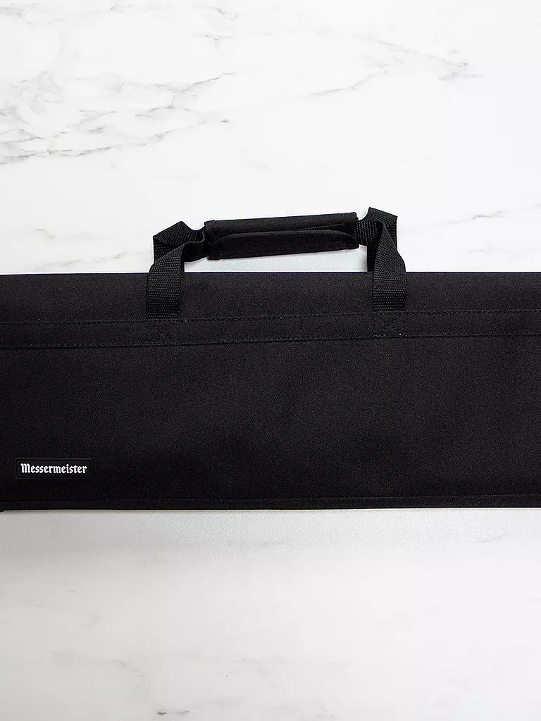 Stück Für 9 Instrumente 6 Buchst MESSERMEISTER Messertasche für 12 Teile schwarz