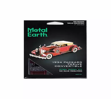 METAL EARTH, 3D Metallbausatz - Packard Twelve Convertible