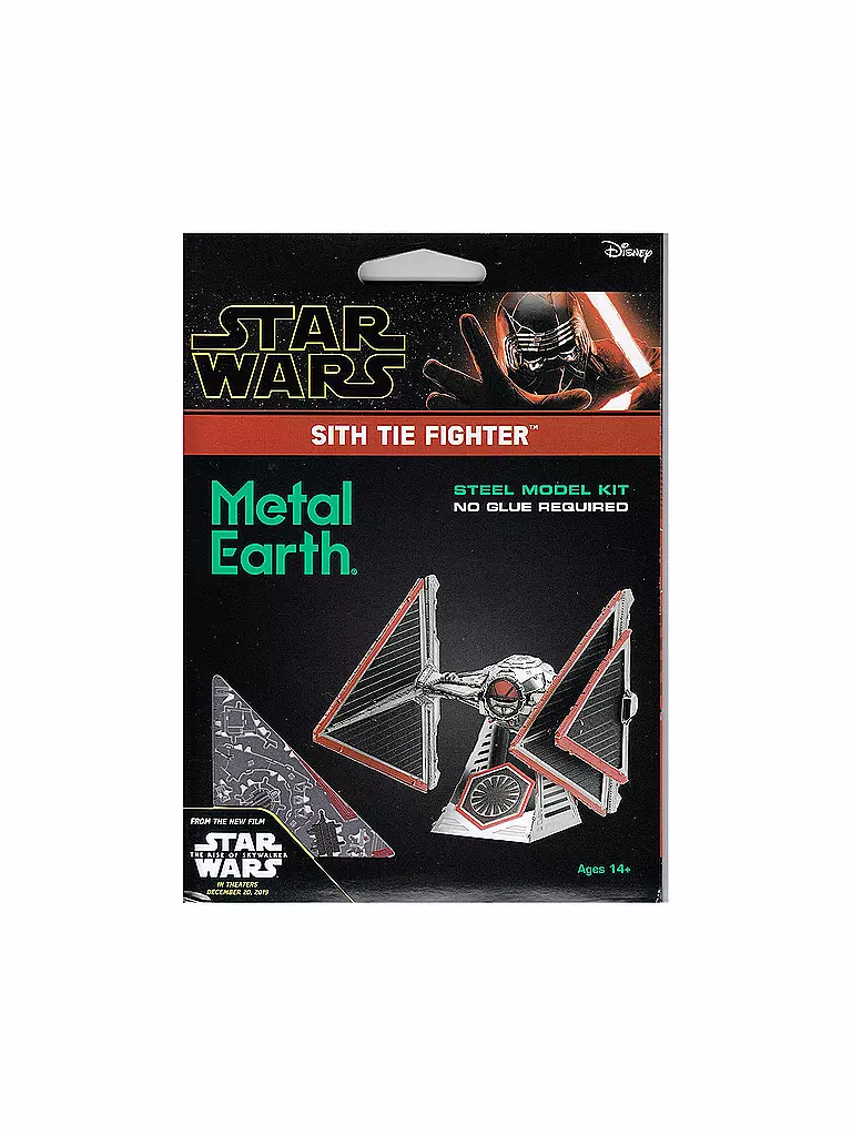 METAL EARTH | 3D Metallbausatz - Star Wars - Sith Tie Fighter | keine Farbe