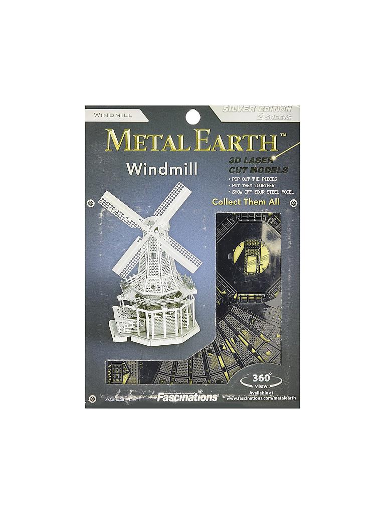METAL EARTH | 3D Metallbausatz - Windmill | transparent