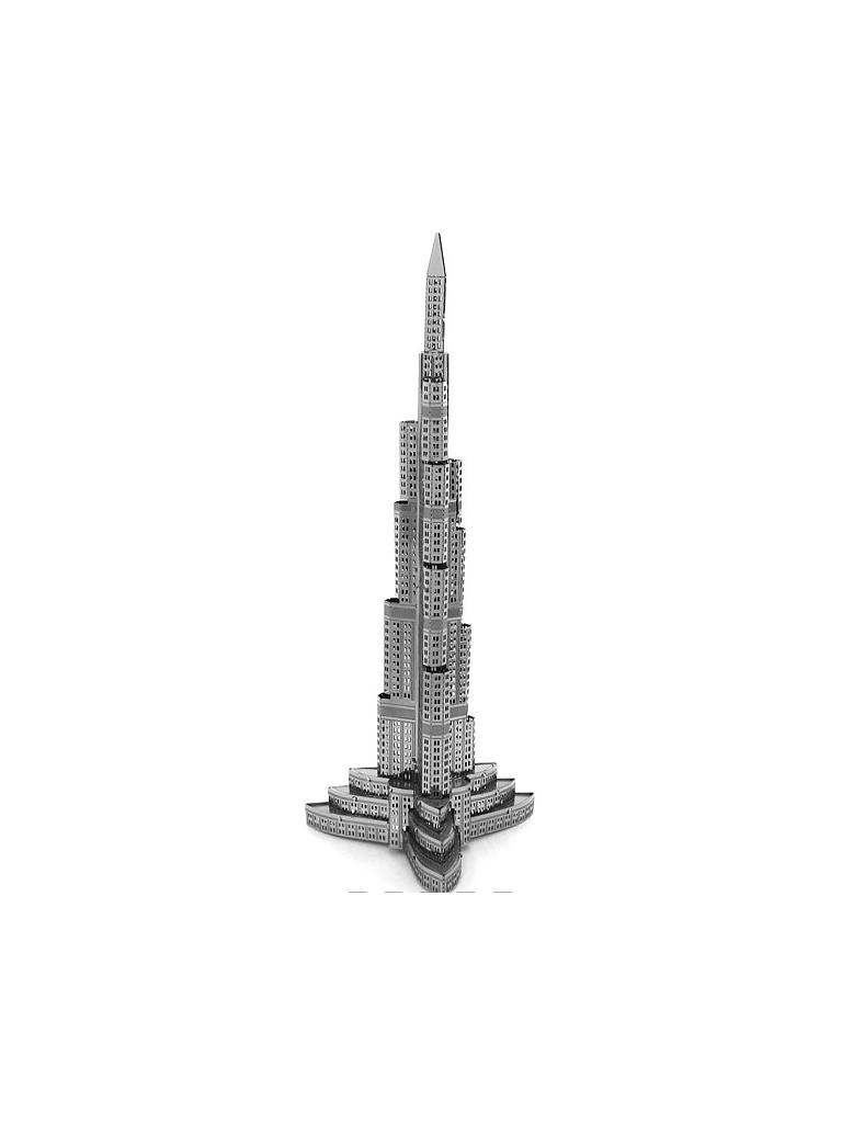 METAL EARTH | 3D Modellbausatz aus Metall - Burj Khalifa | keine Farbe