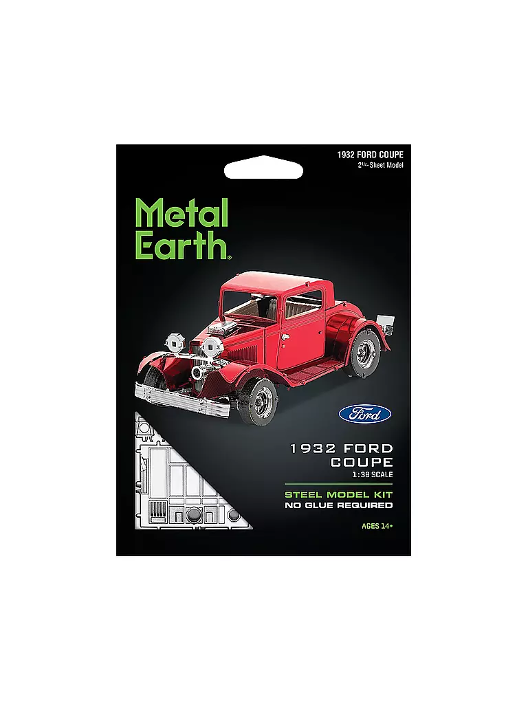 METAL EARTH | Ford - 1932 Coupe MMS198 | keine Farbe