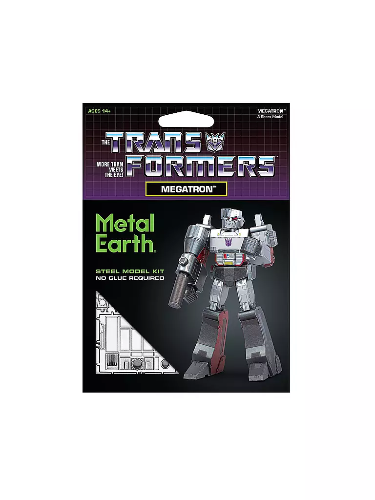 METAL EARTH | Transformers Megatron | keine Farbe