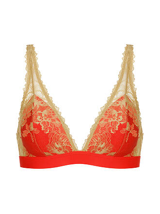 MEY | Triangel BH carnelian orange
